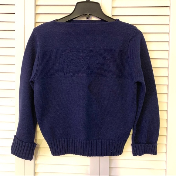 Vintage Izod Boat Neck Acrylic Sweater Size S - Picture 1 of 4